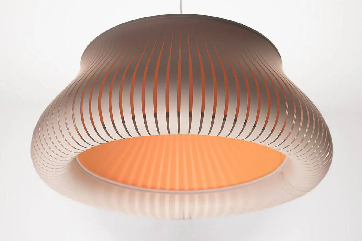 Suspension Luminaire | OBLO (Blanc/Jaune)