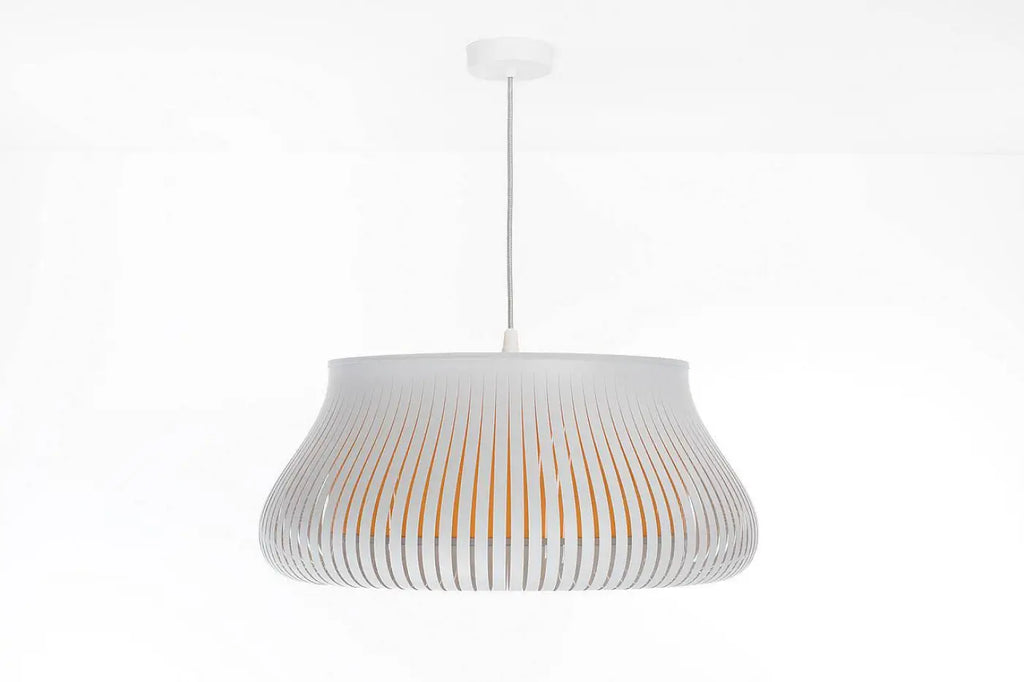 Suspension Luminaire | OBLO (Blanc/Jaune)