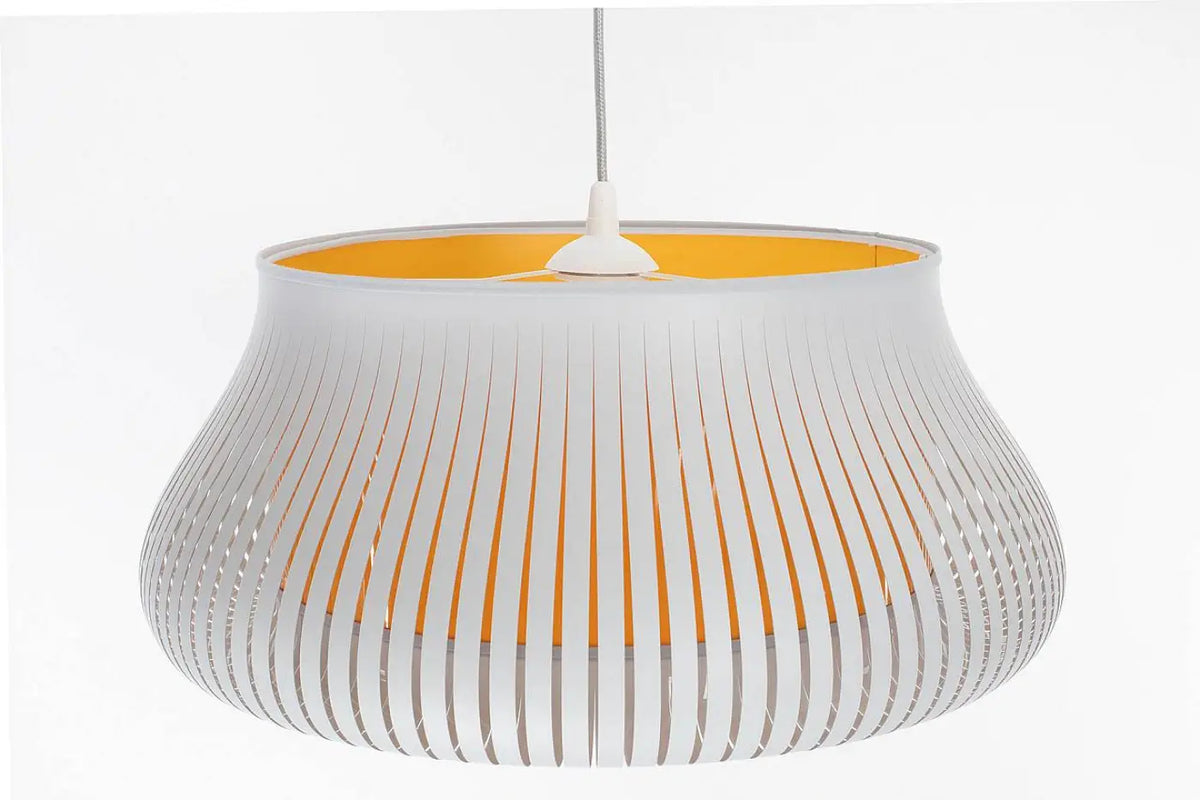 Suspension Luminaire | OBLO (Blanc/Jaune)