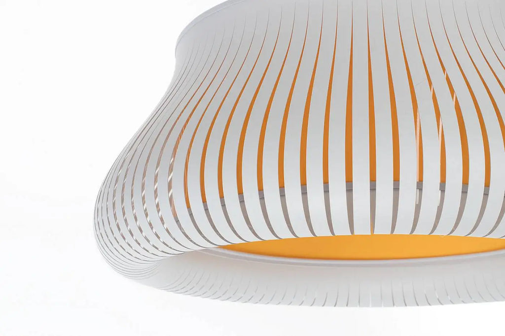 Suspension Luminaire | OBLO (Blanc/Jaune)