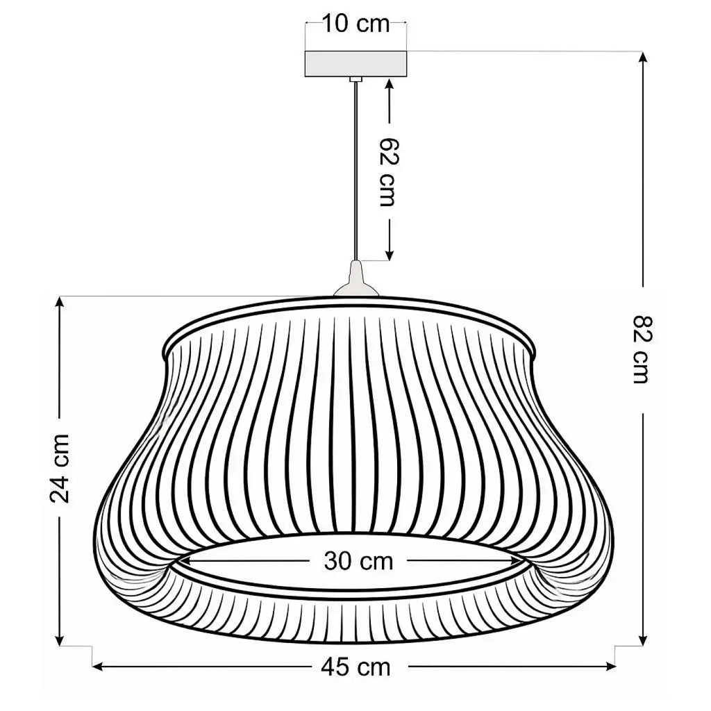 Suspension Luminaire | OBLO (Blanc)