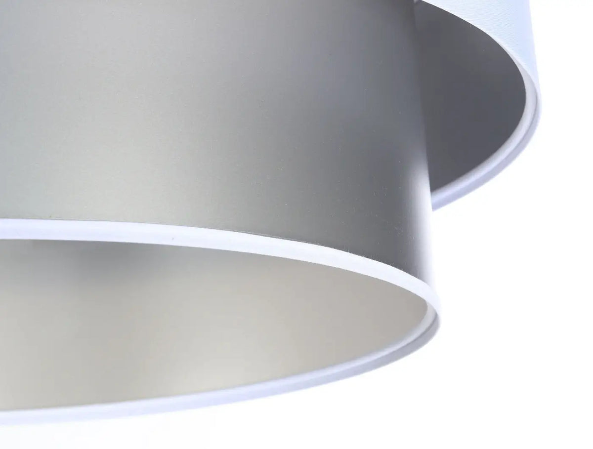Suspension Luminaire | Duo (Blanc/Argent)