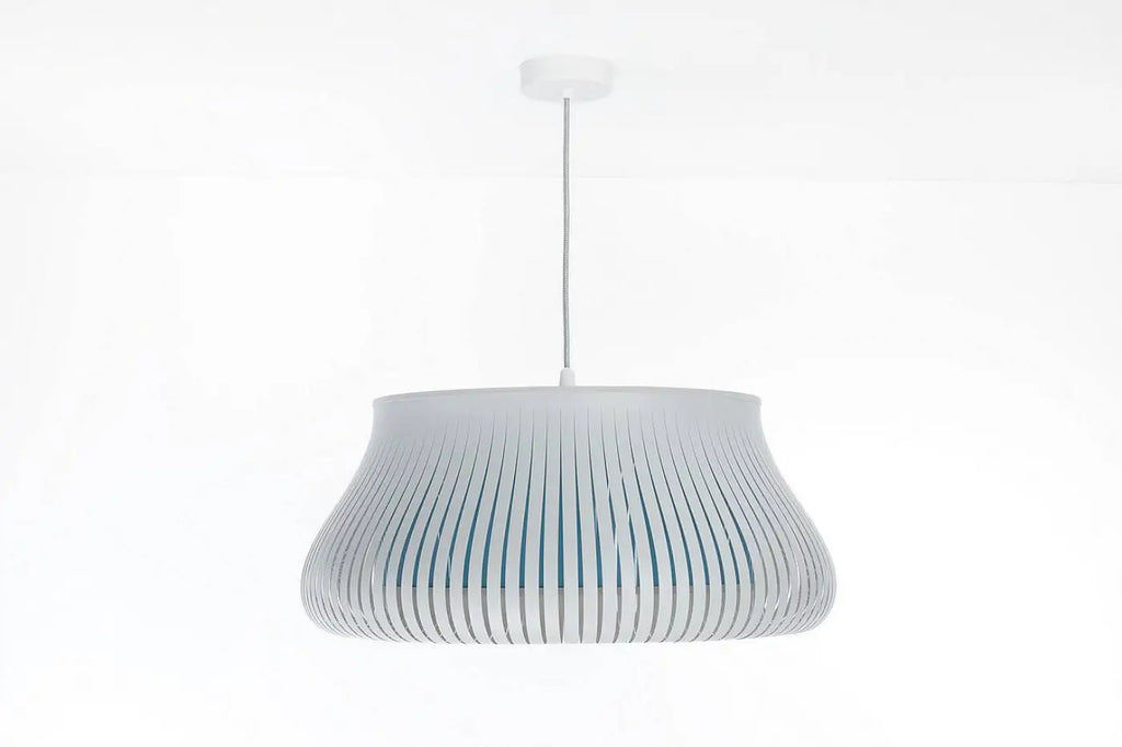 Suspension Luminaire | OBLO (Blanc/Bleu Clair)