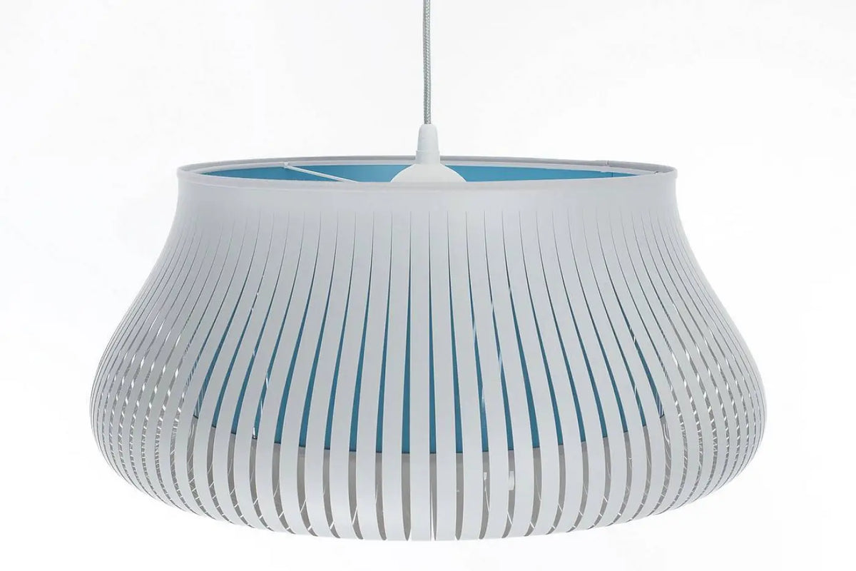 Suspension Luminaire | OBLO (Blanc/Bleu Clair)
