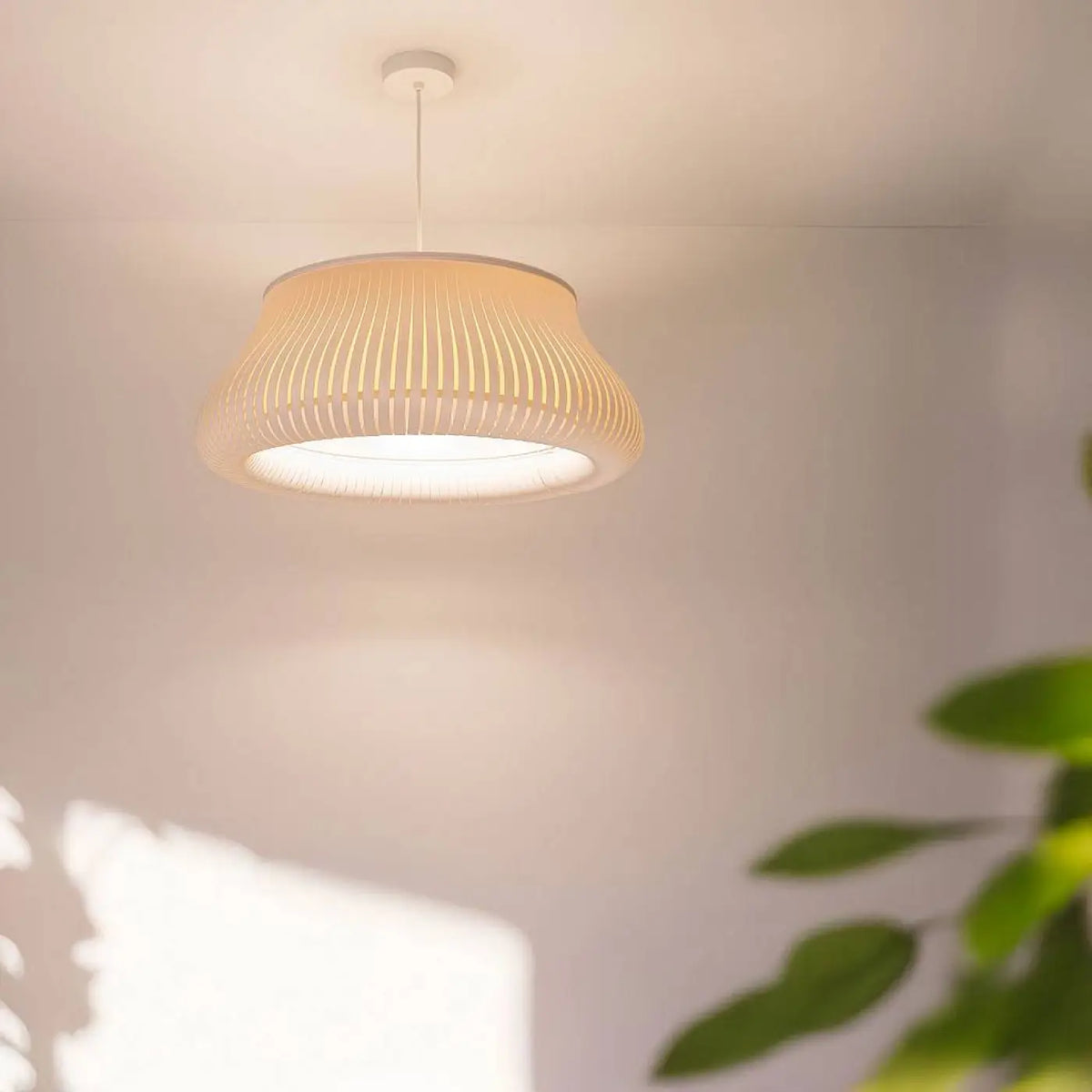 Suspension Luminaire | OBLO (Blanc/Crème)