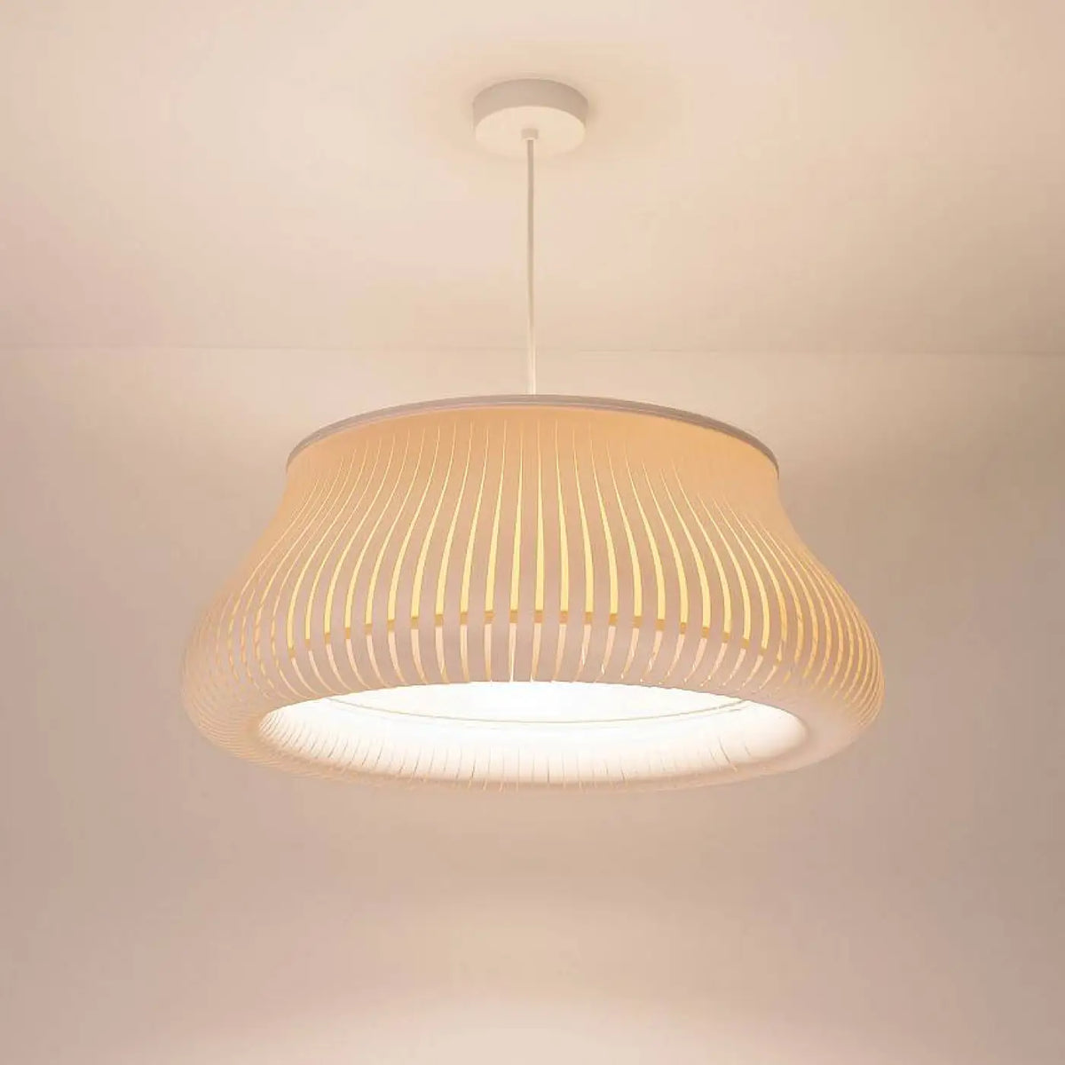 Suspension Luminaire | OBLO (Blanc/Crème)