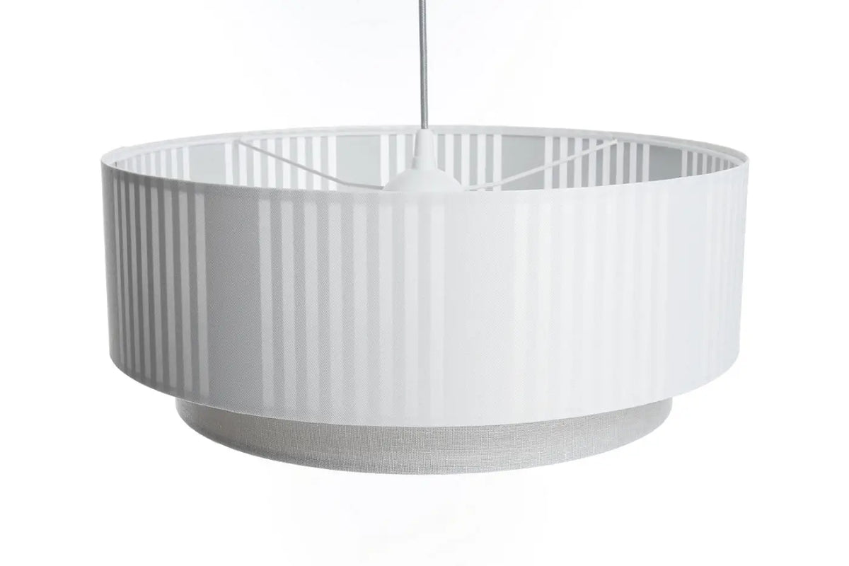 Suspension Luminaire | DUO LAMI LINE (Blanc/Gris)