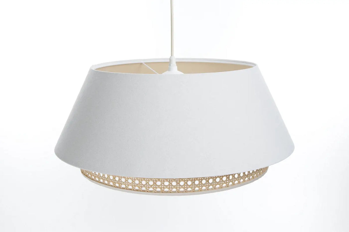 Suspension Luminaire | SENSEI RATTAN (Blanc)