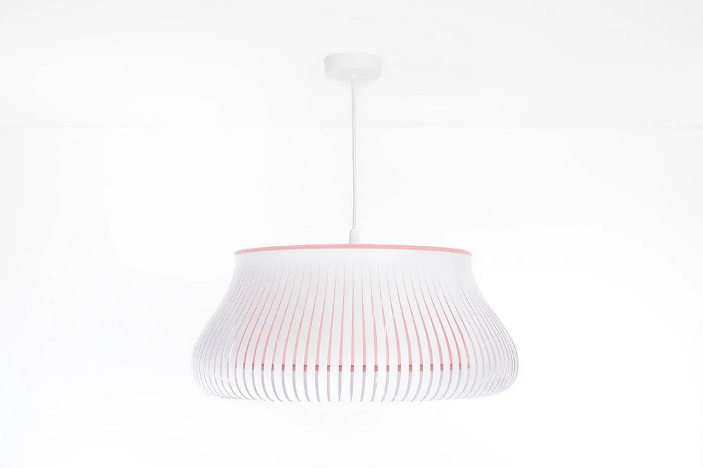 Suspension Luminaire | OBLO (Blanc/Rose)