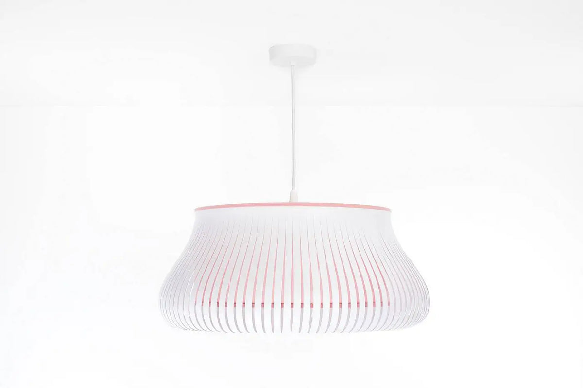 Suspension Luminaire | OBLO (Blanc/Rose)