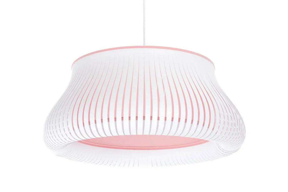 Suspension Luminaire | OBLO (Blanc/Rose)