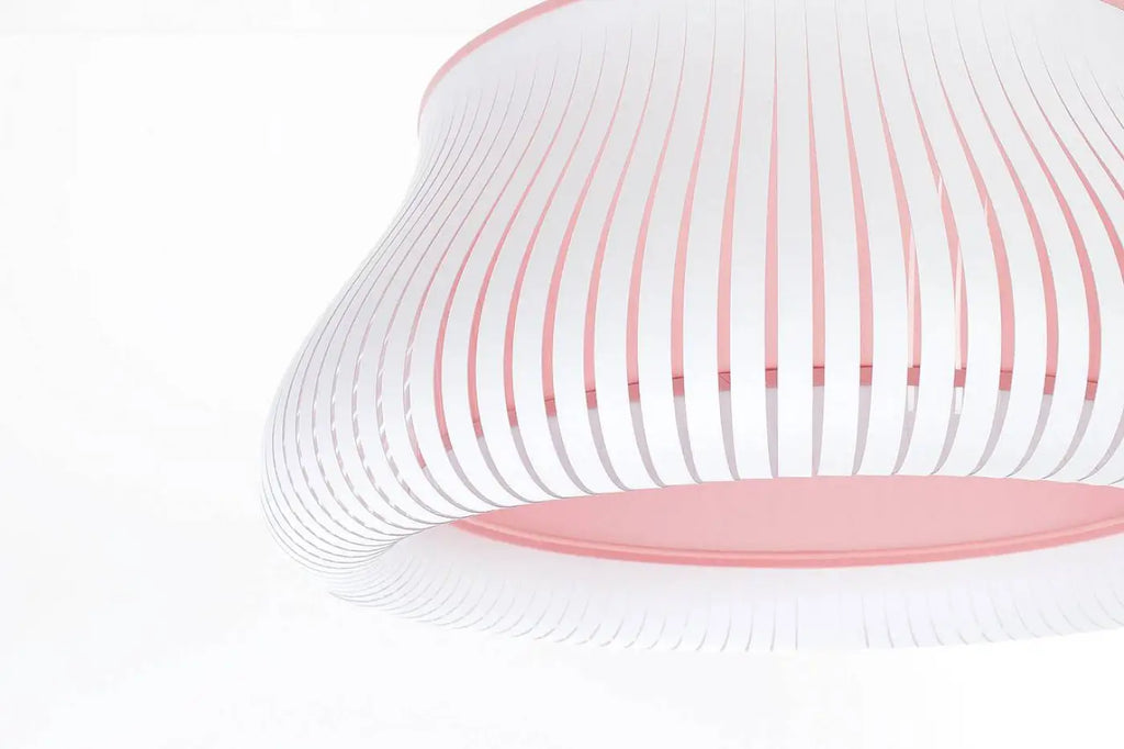 Suspension Luminaire | OBLO (Blanc/Rose)