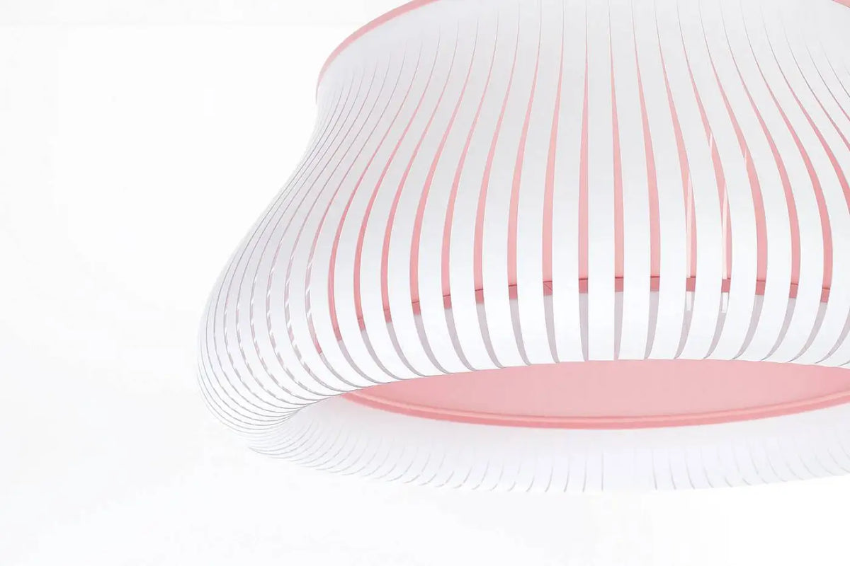 Suspension Luminaire | OBLO (Blanc/Rose)