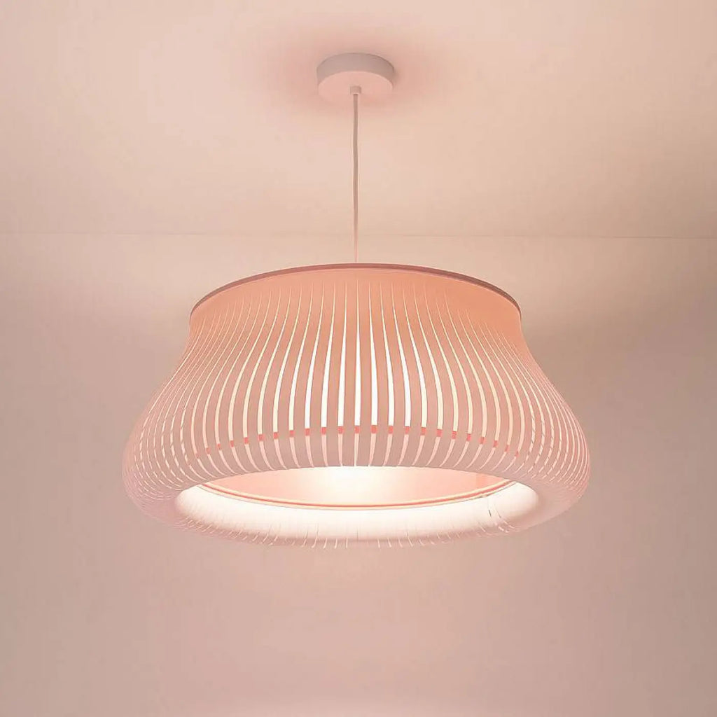 Suspension Luminaire | OBLO (Blanc/Rose)