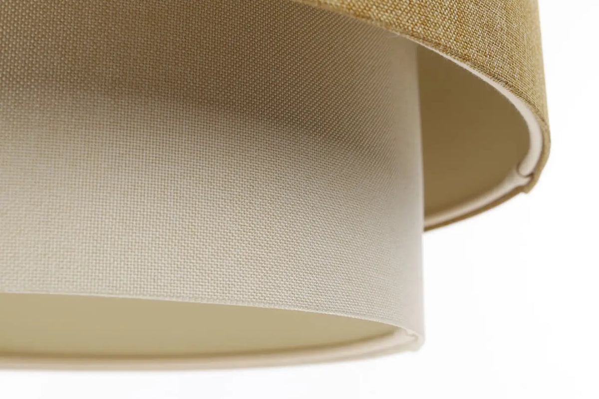 Suspension Luminaire | DUO BOHO ELEGANT (Caramel/Crème/Ecru)
