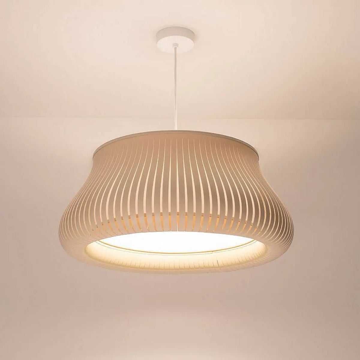 Suspension Luminaire | OBLO (Crème)