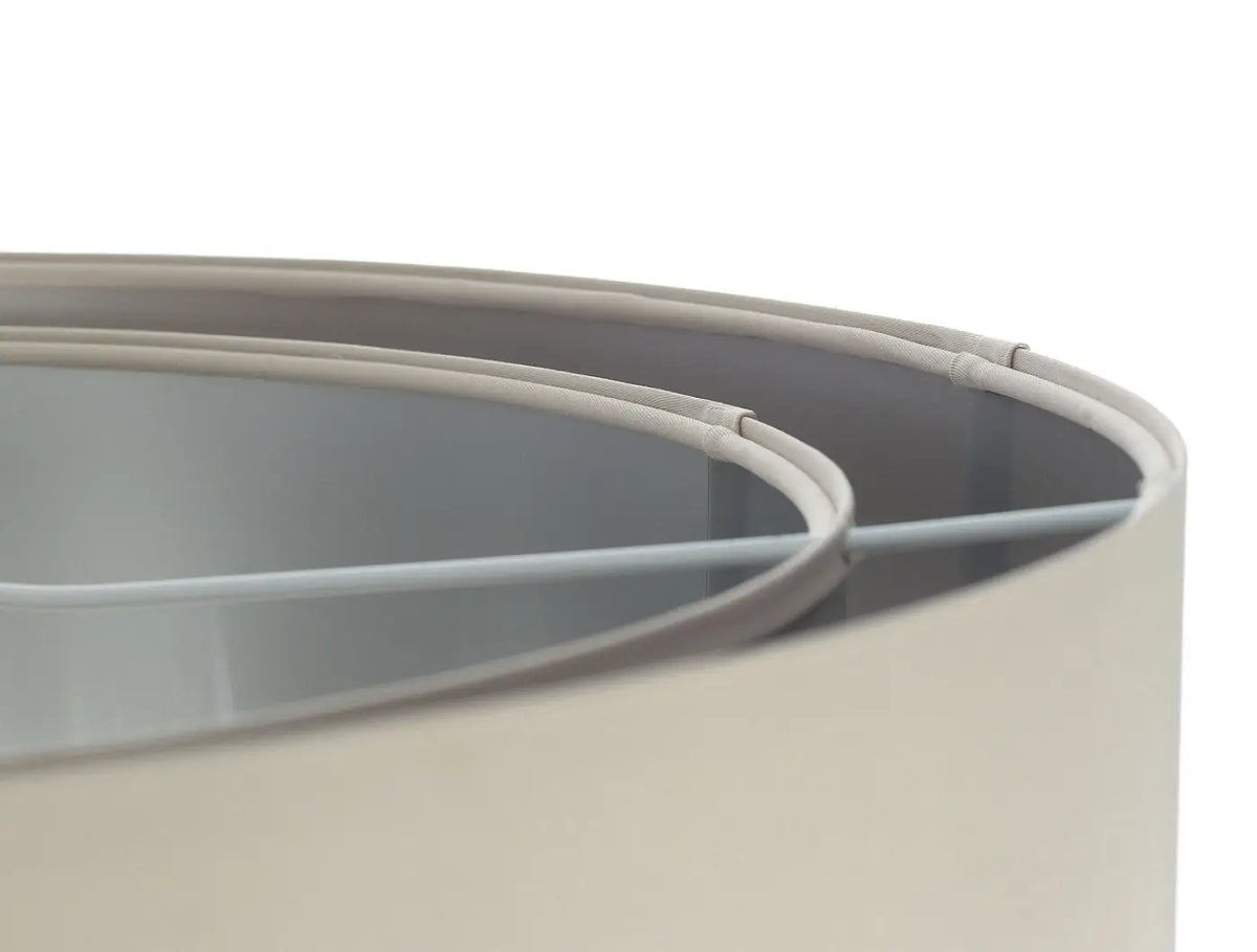 Suspension Luminaire | DUO (Creme/Argent)