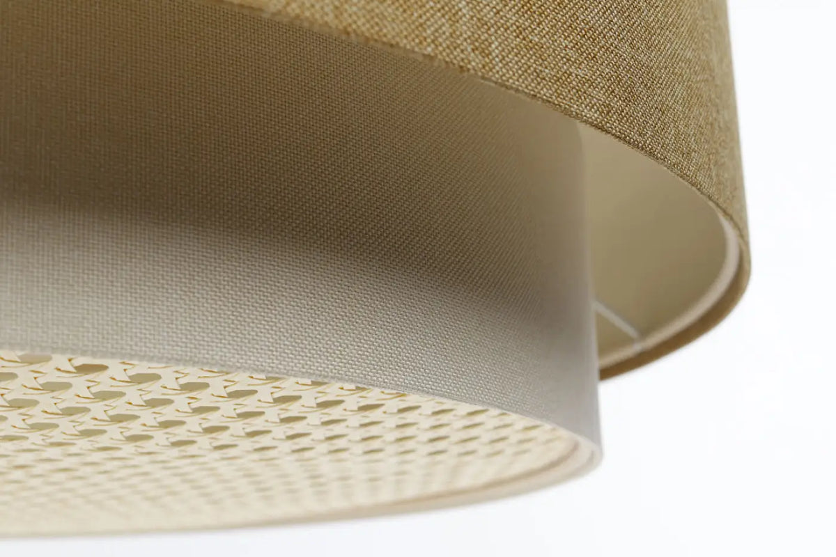 Suspension Luminaire | DOBLO BOHO ELEGANT (Crème/ Caramel/ Ecru)