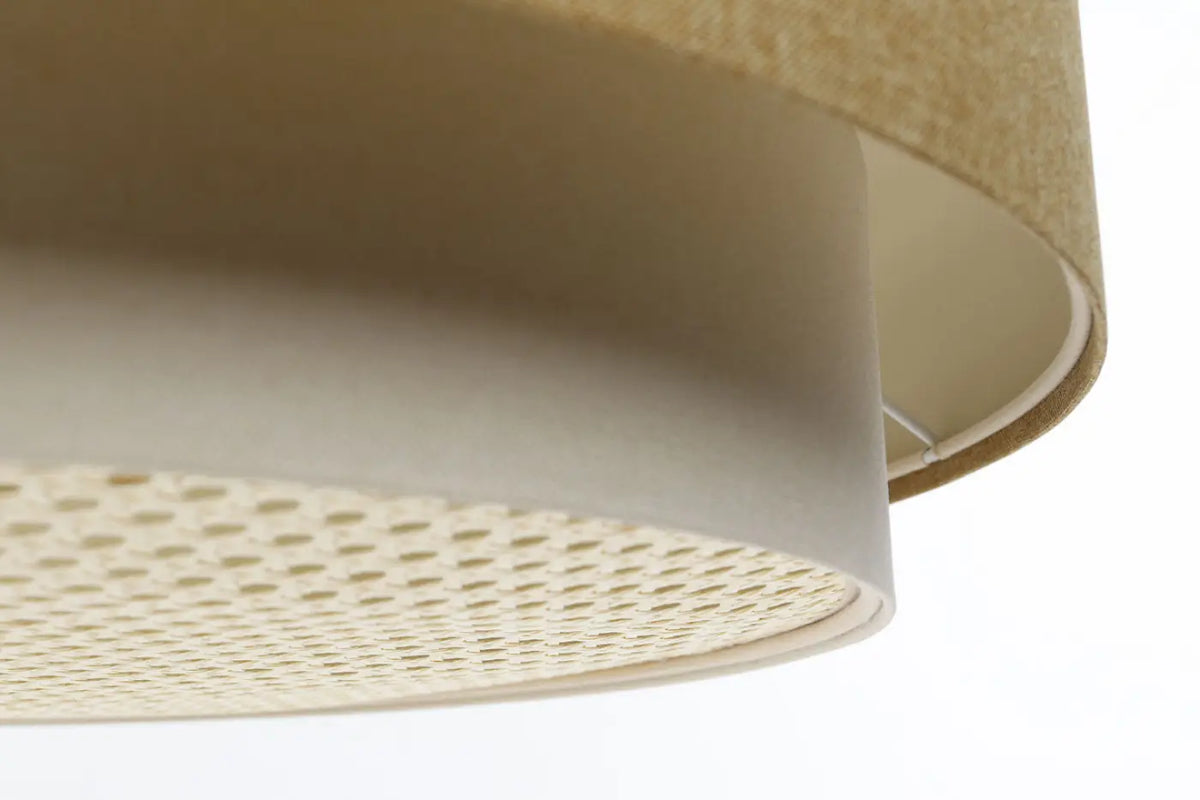 Suspension Luminaire | DOBLO BOHO ELEGANT (Crème/ Caramel/ Ecru)