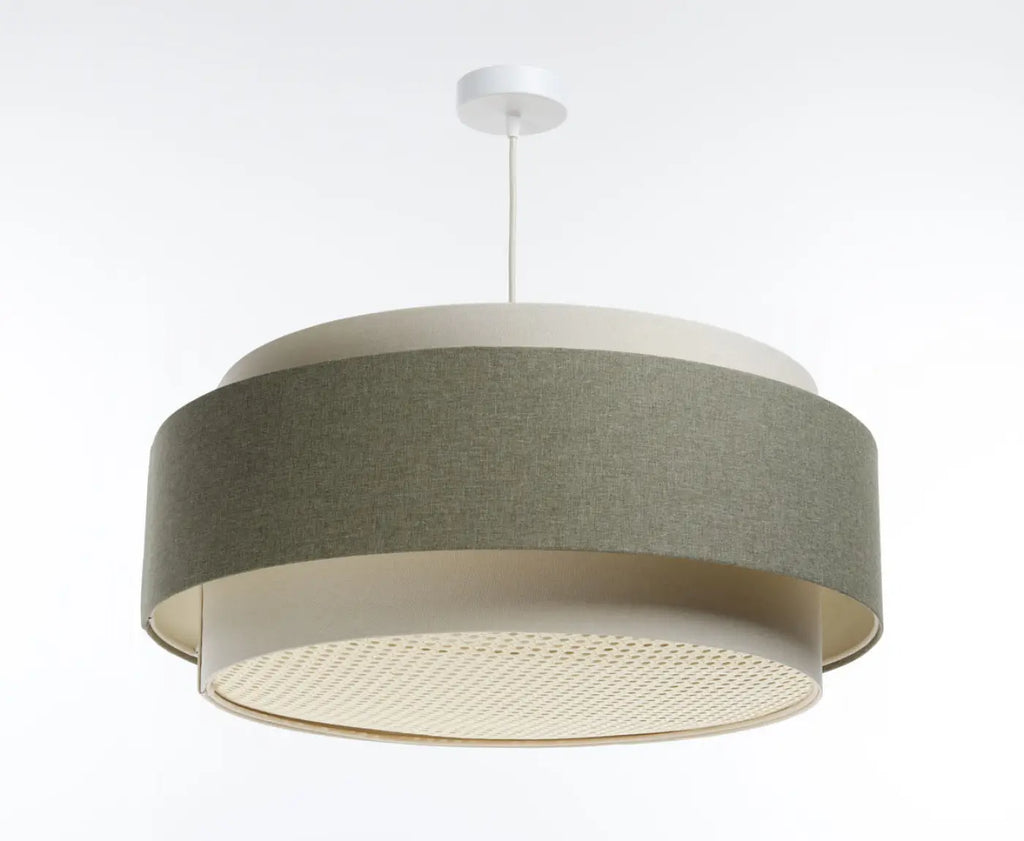 Suspension Luminaire | DOBLO BOHO ELEGANT (Crème/ Olive/ Ecru)