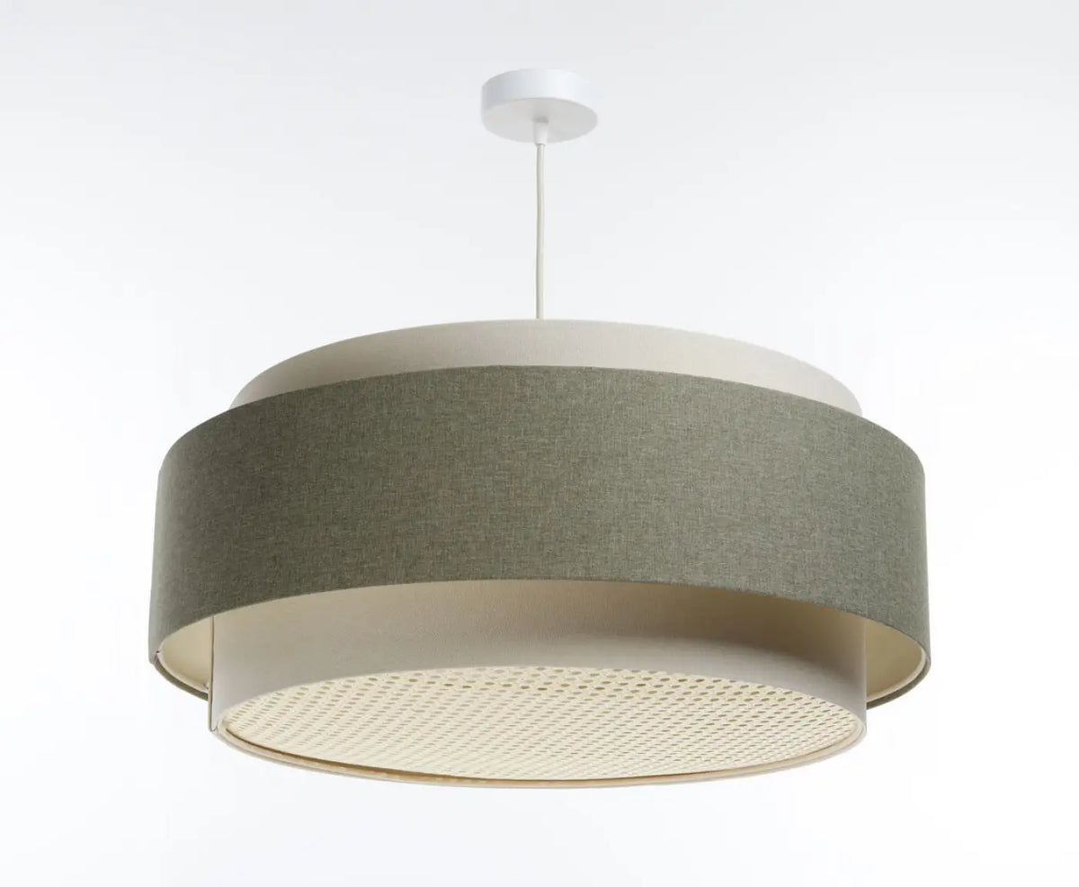 Suspension Luminaire | DOBLO BOHO ELEGANT (Crème/ Olive/ Ecru)
