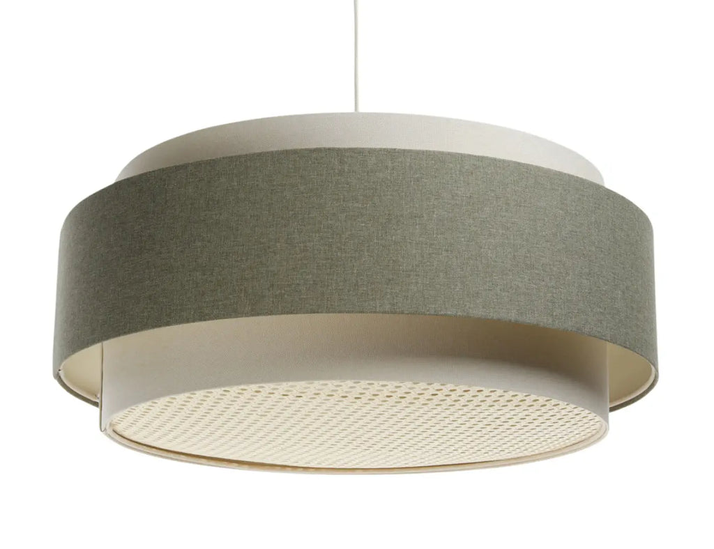 Suspension Luminaire | DOBLO BOHO ELEGANT (Crème/ Olive/ Ecru)