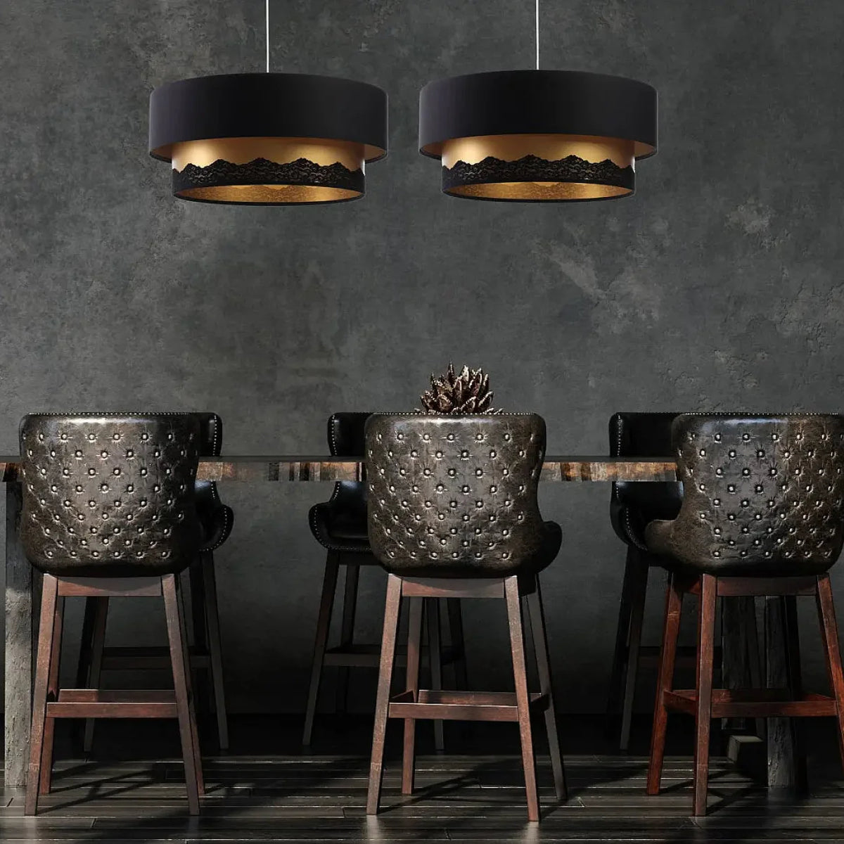 Suspension Luminaire | DUO (Noir)