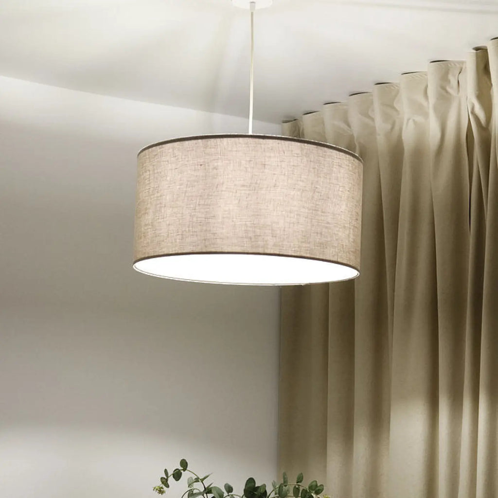 Suspension Luminaire | BOHO LINEN (Beige/Ecru)