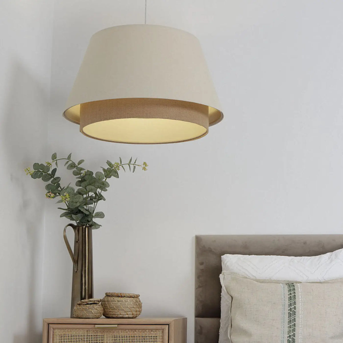 Suspension Luminaire | SENSEI (Crème)