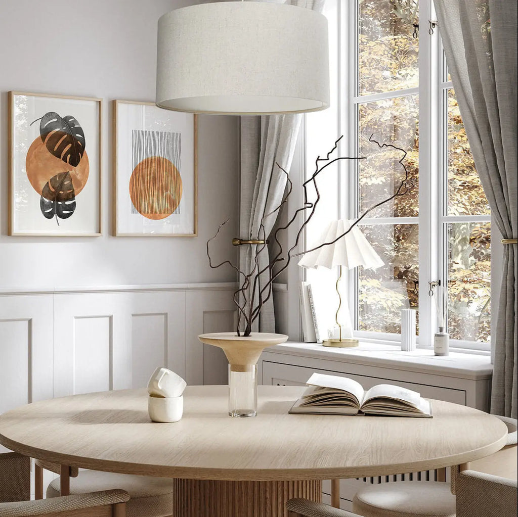 Suspension Luminaire | BOHO LINEN (Crème)