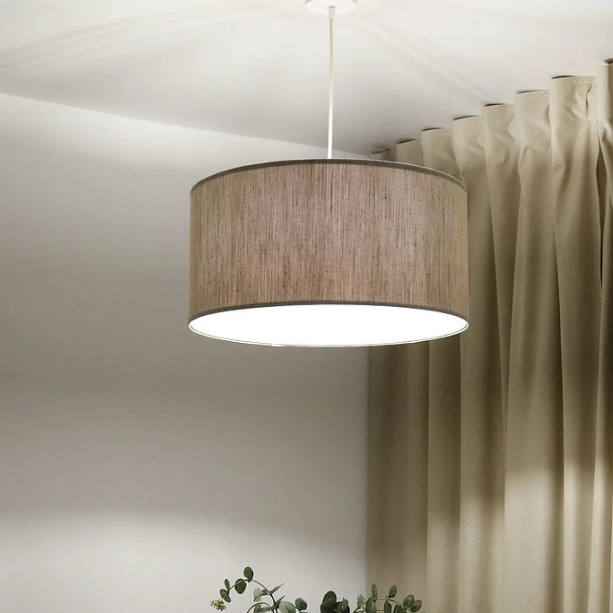Suspension Luminaire | BOHO LINEN (Crème)
