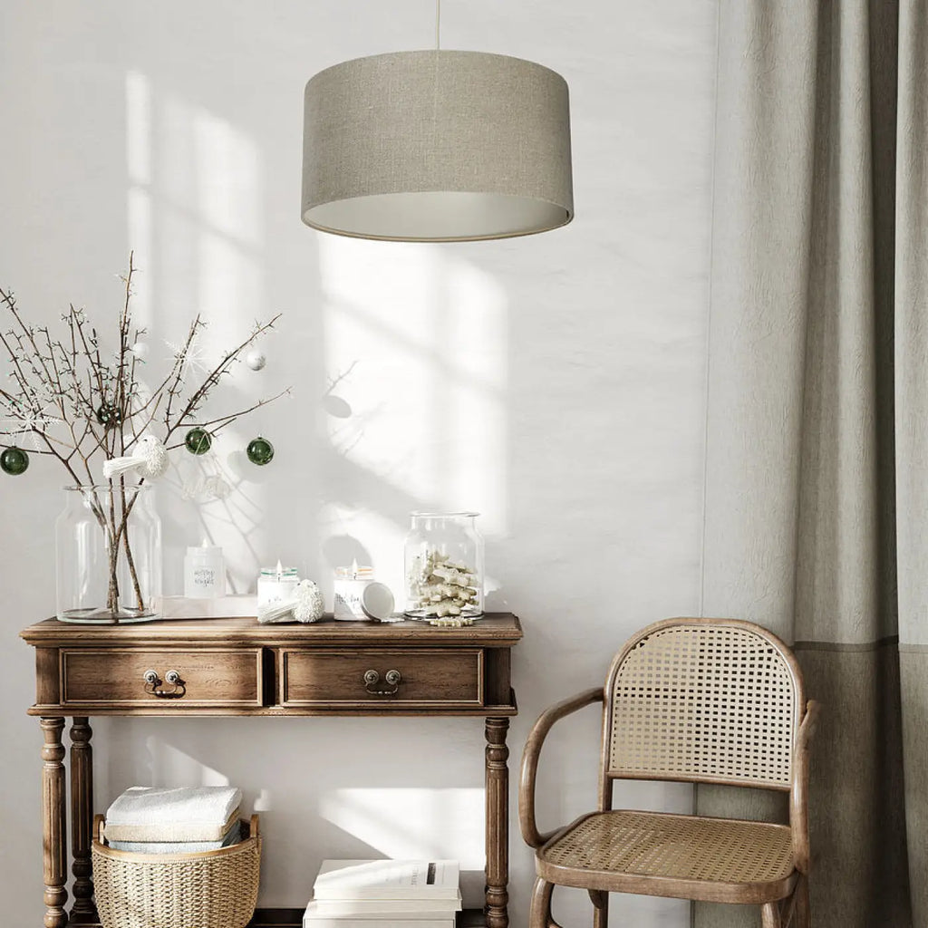 Suspension Luminaire | BOHO LINEN (Kaki)