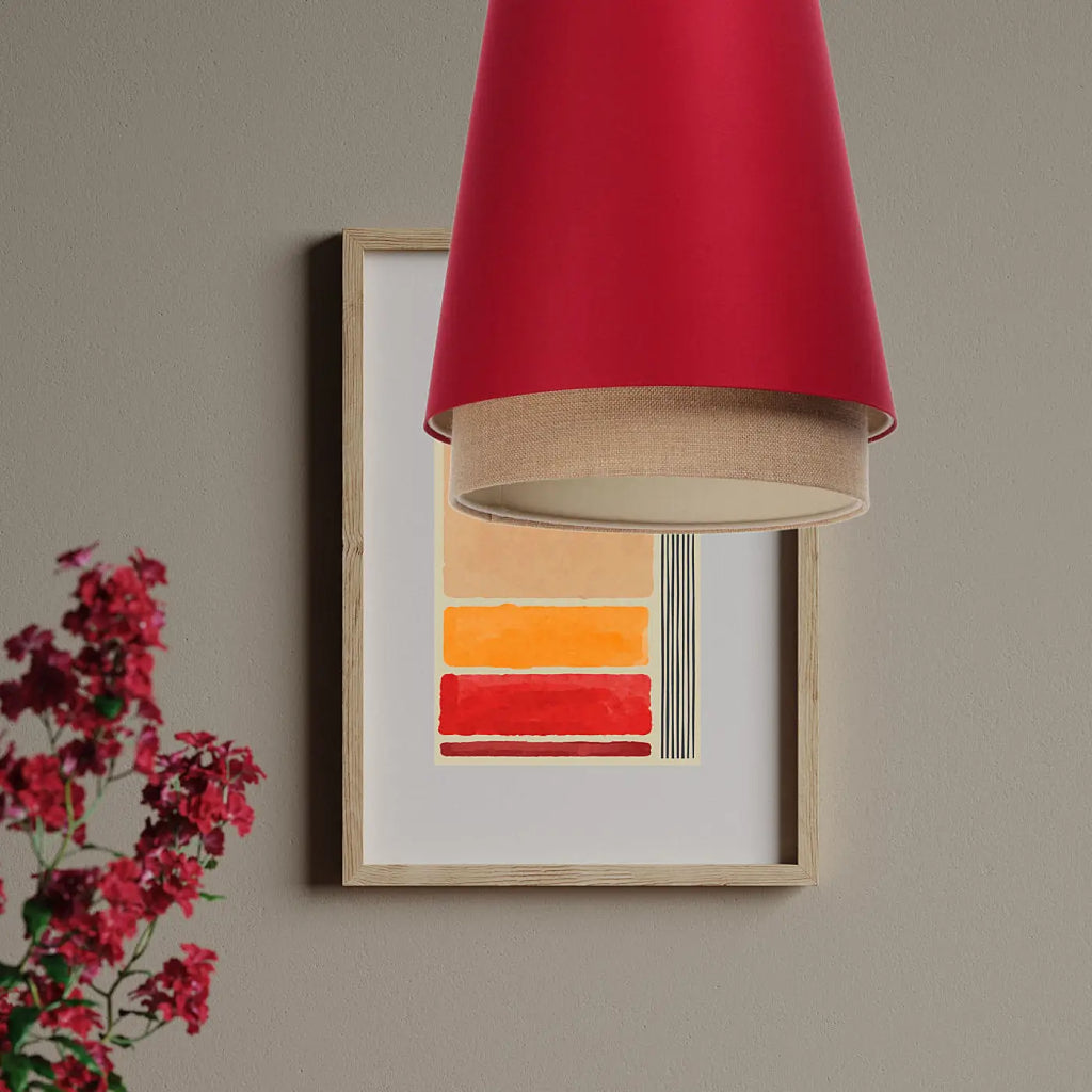 Suspension Luminaire | SENSEI (Rouge)