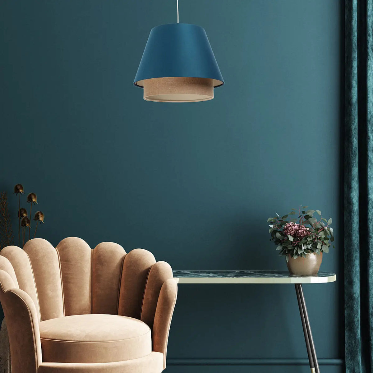 Suspension Luminaire | SENSEI (Turquoise)