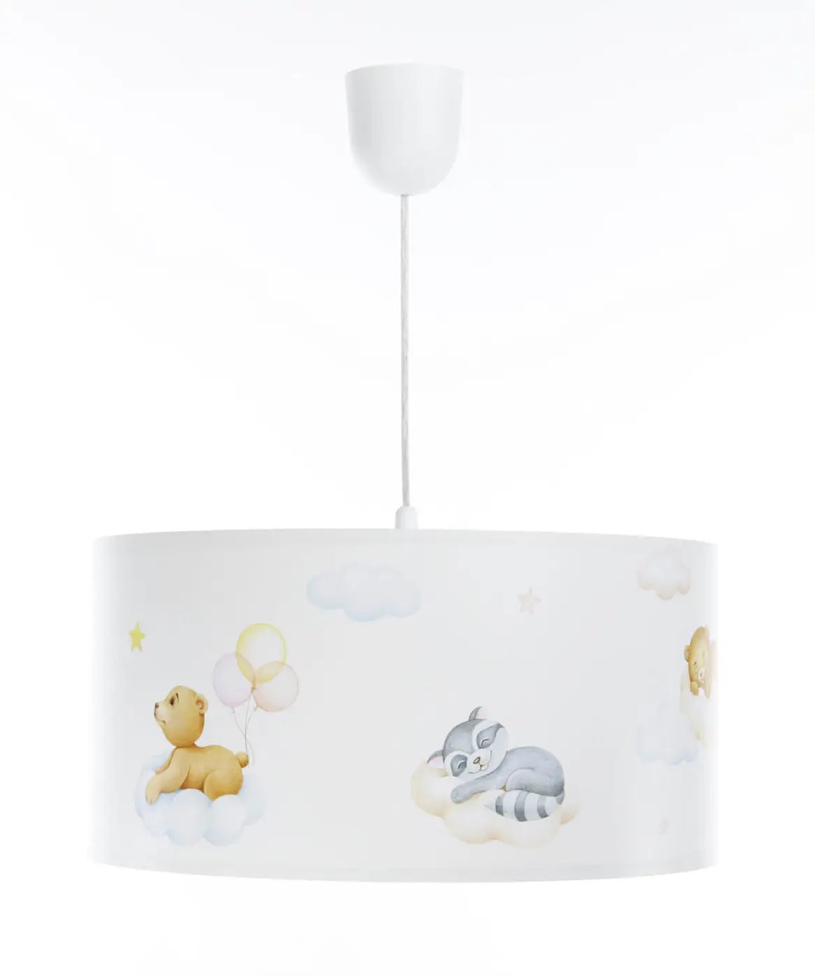 Suspension Luminaire | SWEET DREAMS FOTO (Blanc/Bleu Pastel/Jaune/Marron Clair)