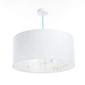 Suspension Luminaire | SWEET DREAMS CLASSIC (Bleu Pastel/Blanc)