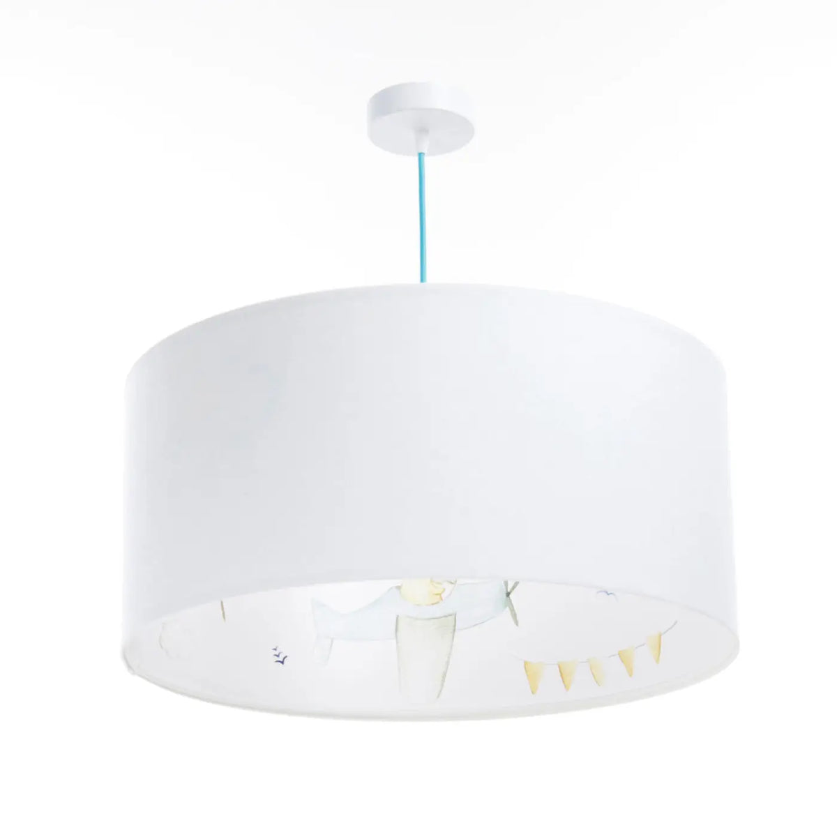 Suspension Luminaire | SWEET DREAMS CLASSIC (Bleu Pastel/Blanc)