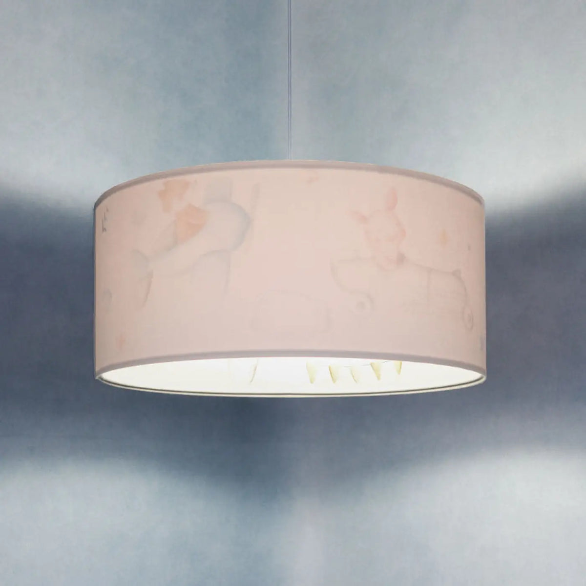 Suspension Luminaire | SWEET DREAMS CLASSIC (Bleu Pastel/Blanc)