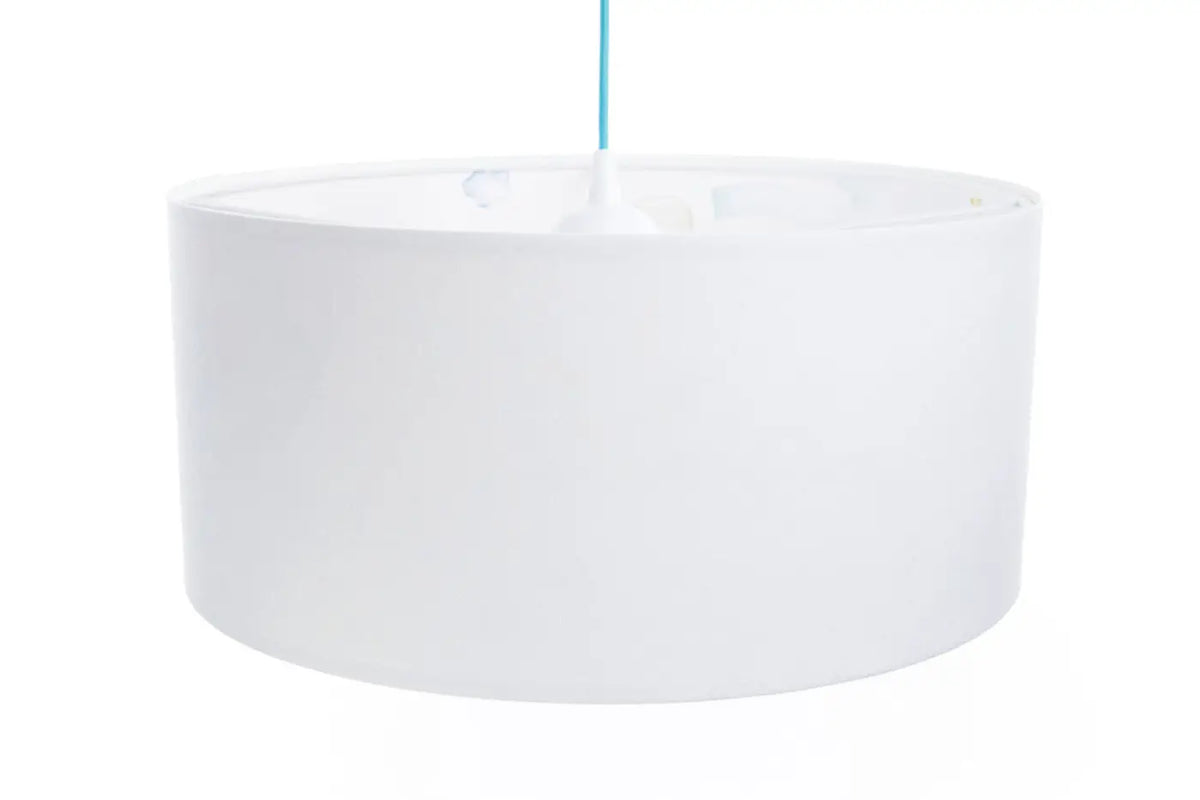 Suspension Luminaire | SWEET DREAMS CLASSIC (Bleu Pastel/Blanc)