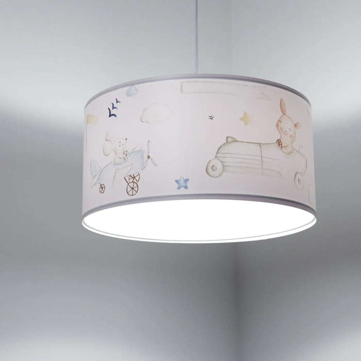Suspension Luminaire | SWEET DREAMS FOTO (Blanc/Bleu Pastel)