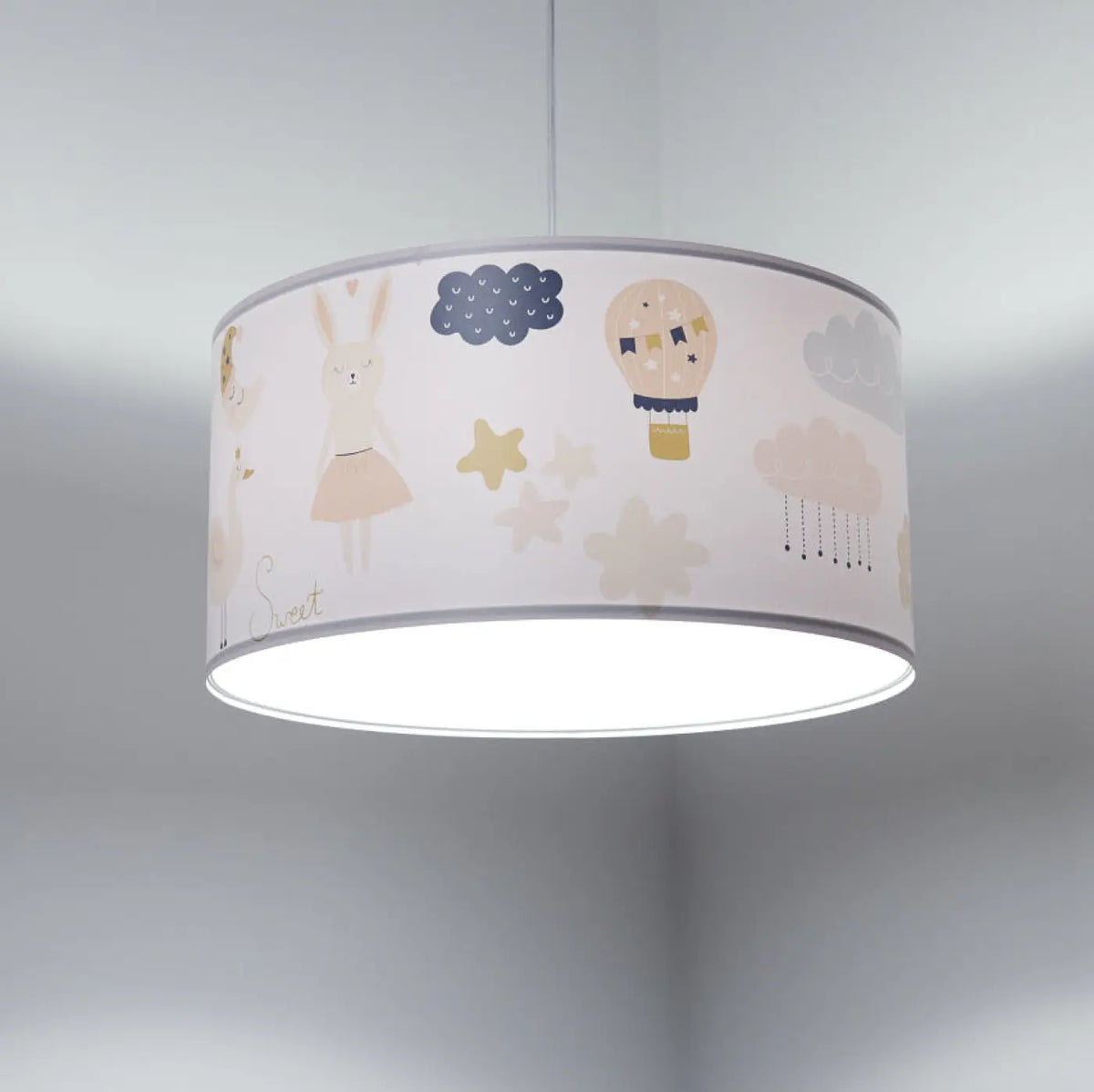 Suspension Luminaire | SWEET DREAMS FOTO (Blanc/Orange Clair)