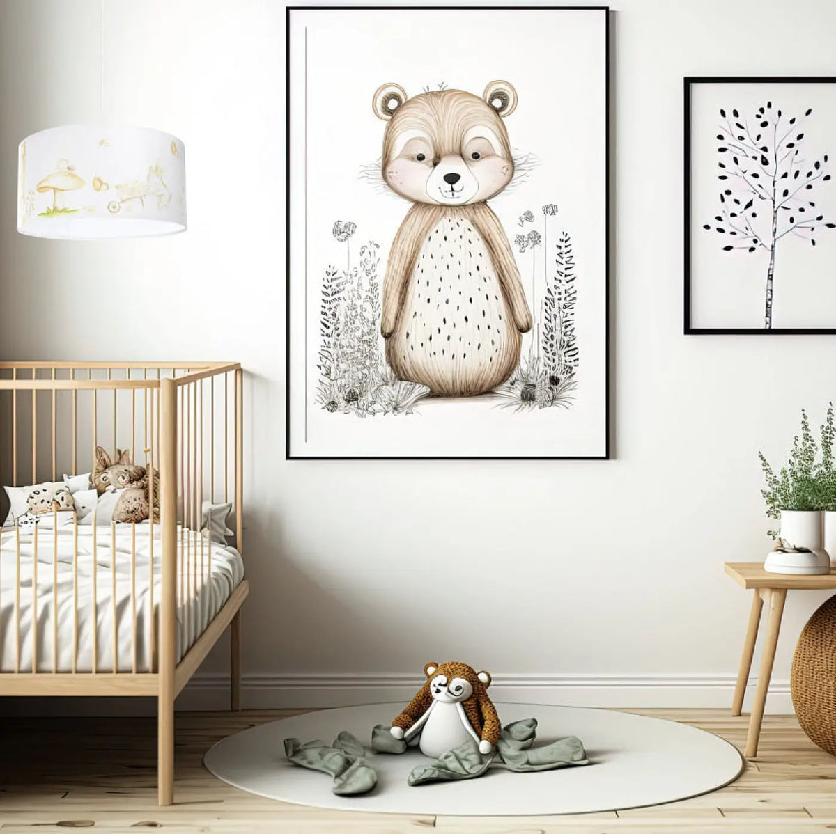 Suspension Luminaire | SWEET DREAMS FOTO (Blanc/Marron Clair)