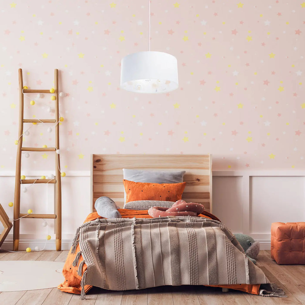 Suspension Luminaire | SWEET DREAMS CLASSIC (Orange/Blanc)