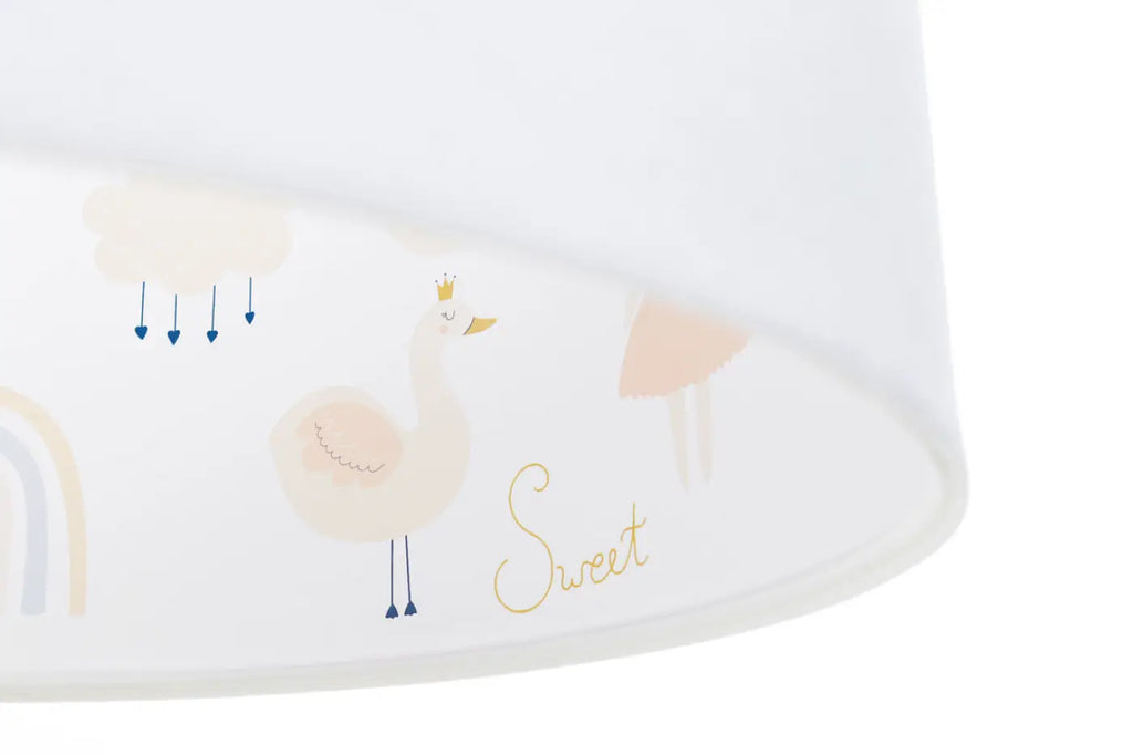 Suspension Luminaire | SWEET DREAMS CLASSIC (Orange/Blanc)