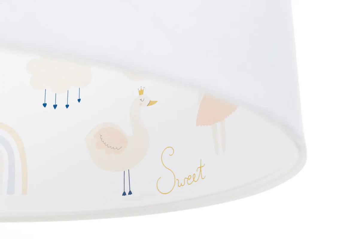 Suspension Luminaire | SWEET DREAMS CLASSIC (Orange/Blanc)