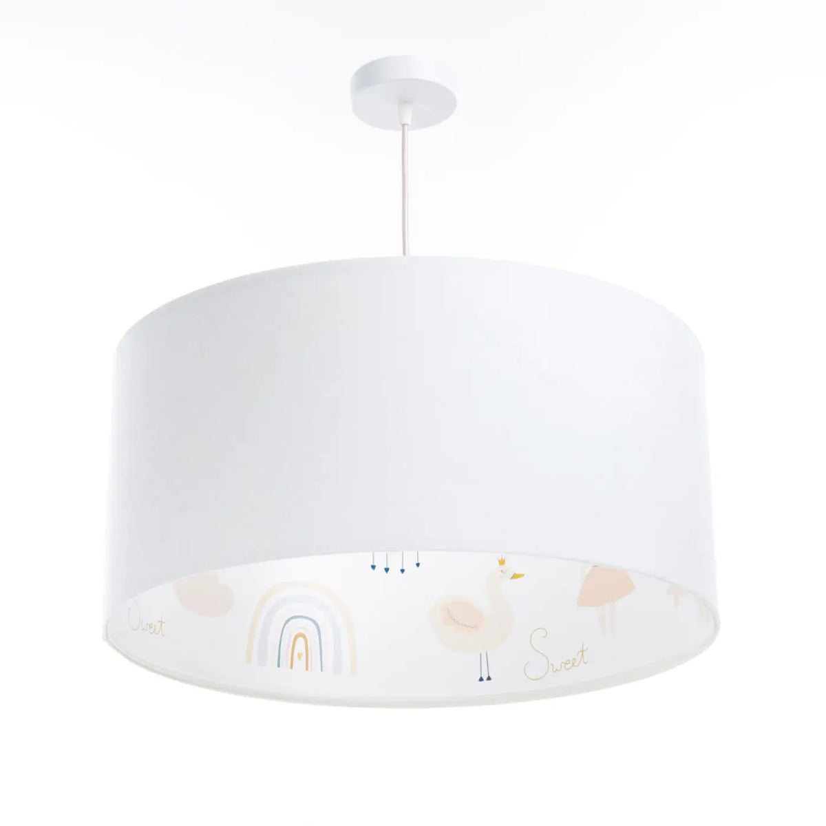 Suspension Luminaire | SWEET DREAMS CLASSIC (Orange/Blanc)