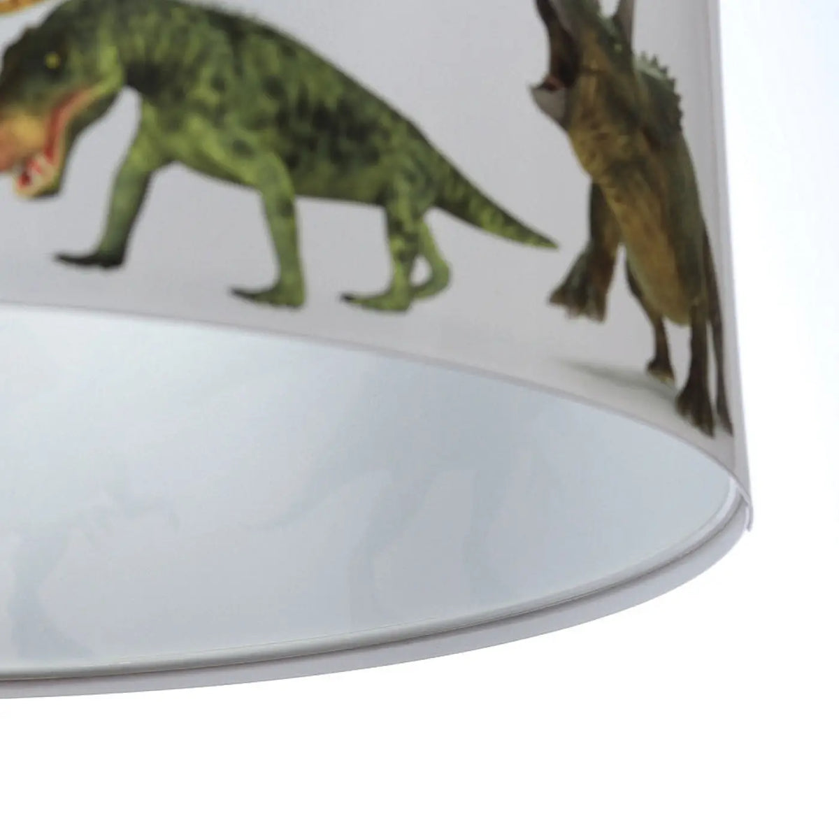 Suspension Luminaire | FOTO KIDS DINOSAURS  (Blanc/Rouge)