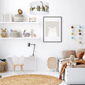 Suspension Luminaire | FOTO KIDS DINOSAURS (Blanc/Marron)