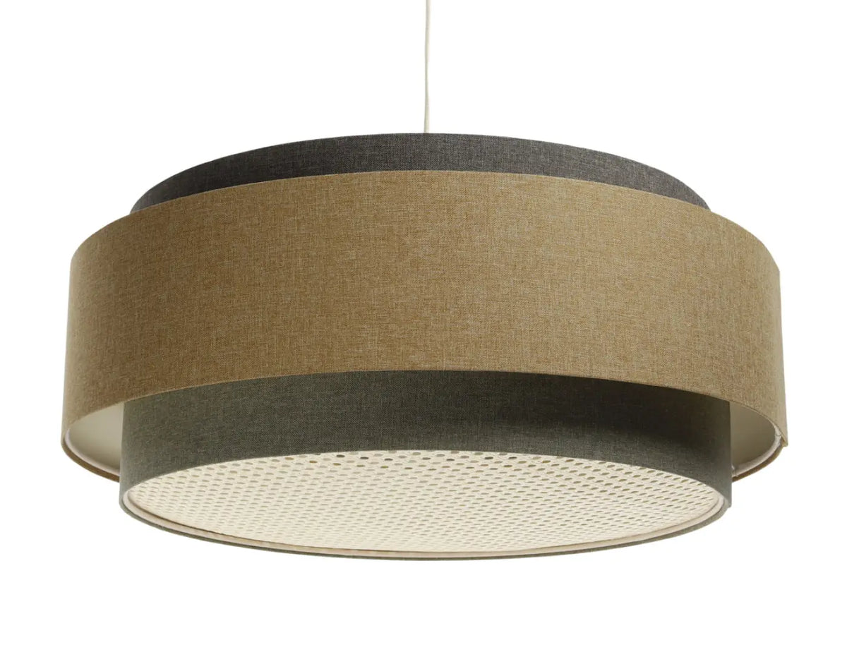 Suspension Luminaire | DOBLO BOHO ELEGANT (Gris Vert/ Caramel/ Ecru/Graphite)
