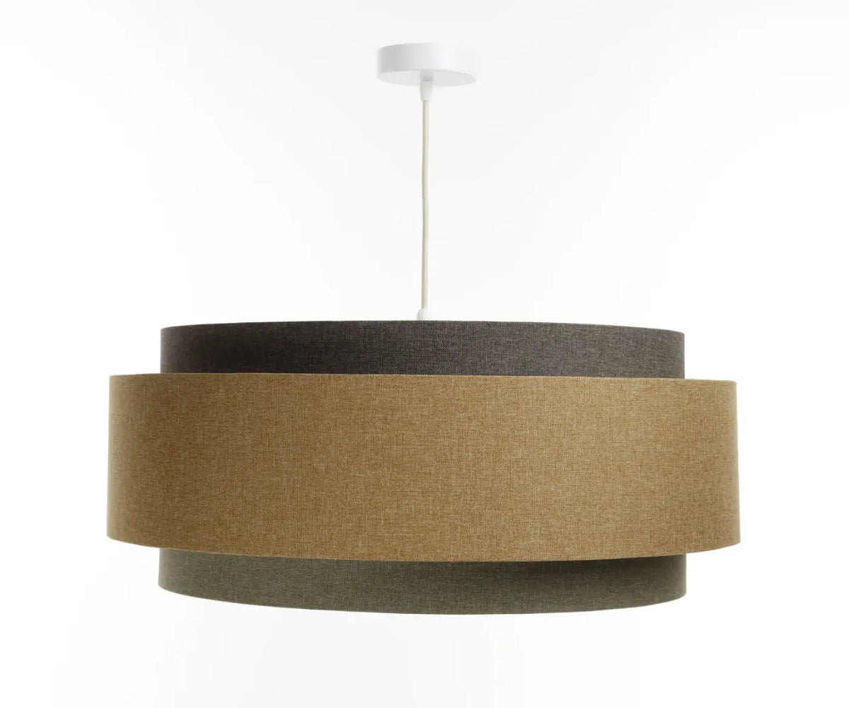 Suspension Luminaire | DOBLO BOHO ELEGANT (Gris Vert/ Caramel/ Ecru/Graphite)